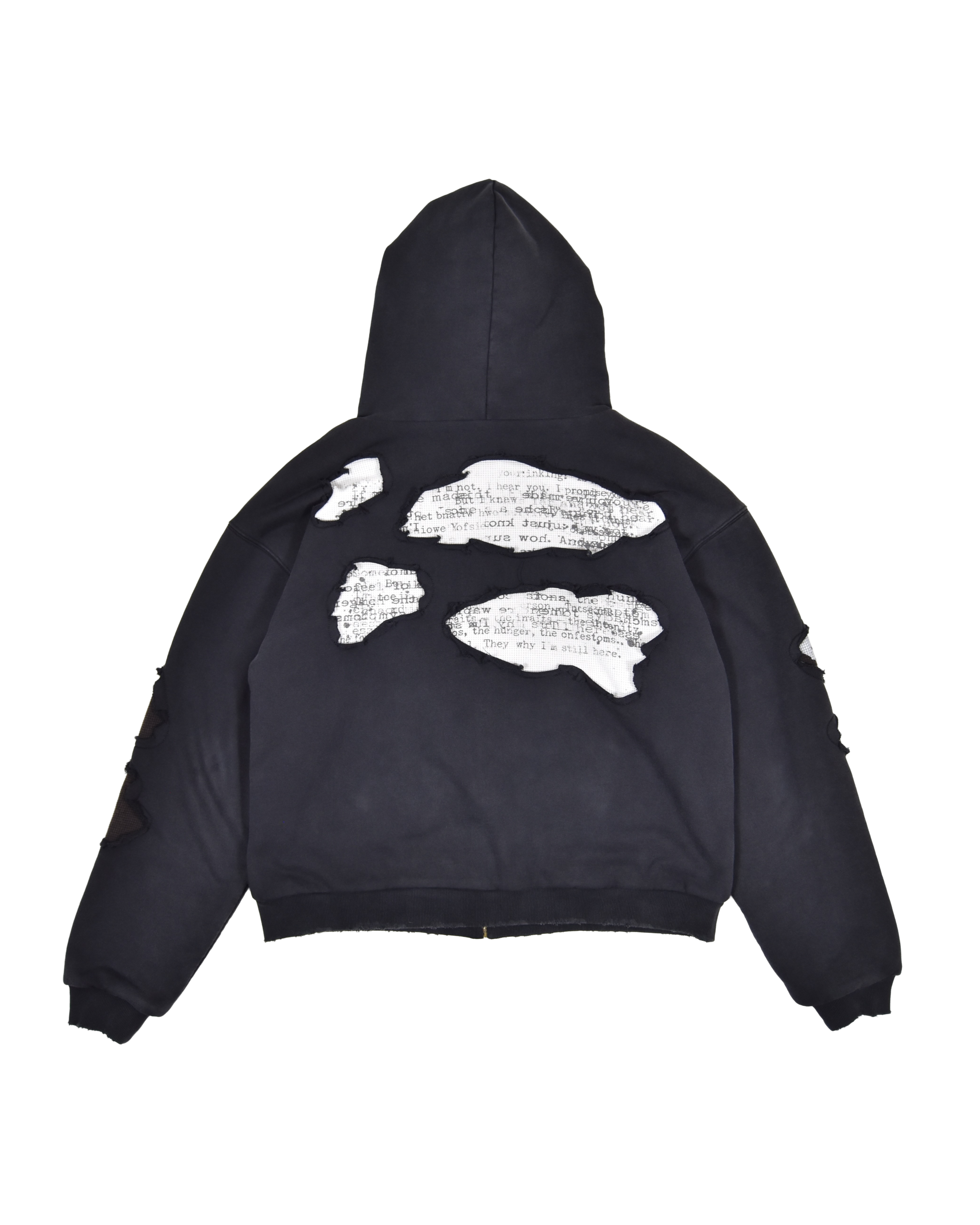 REVERSIBLE ZIP HOODIE
